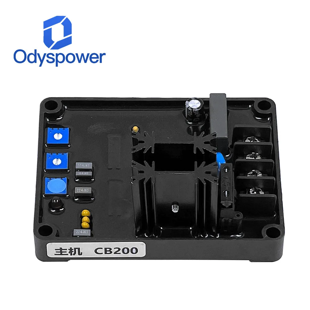 CB200 Automatic Voltage Regulator AVR, Brushless Excitation Voltage Regulator Board for Diesel Generator Genset Spare Parts