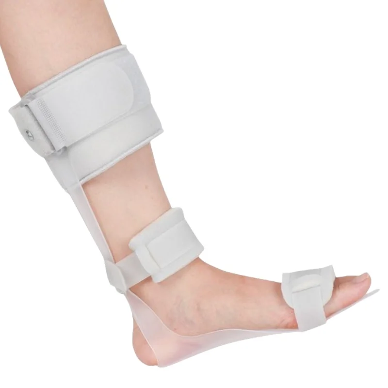Foot Drop Orthosis Adjustable Ankle Orthosis Support Foot Drop Brace Splint Ankle Foot Orthosis for Pain Relief, Posture Correct