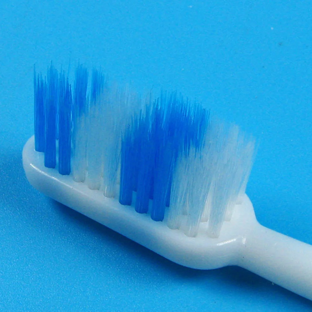 Cepillo de dientes de viaje plegable de cerdas, cepillo Dental portátil para senderismo y Camping, azul