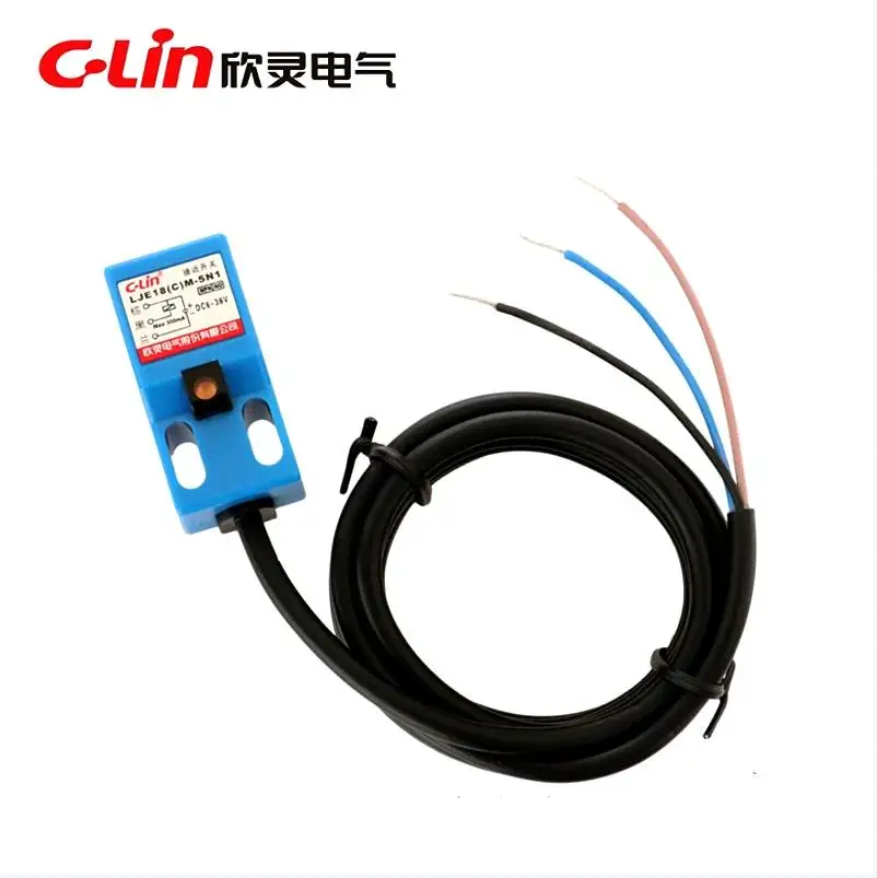 2 stücke Authentische Original C-Lin Abstand Sensing Näherungsschalter LJE18CM-5A1 LJE25M-8A1 A2 D1 D2 P1 P2 N1 N2