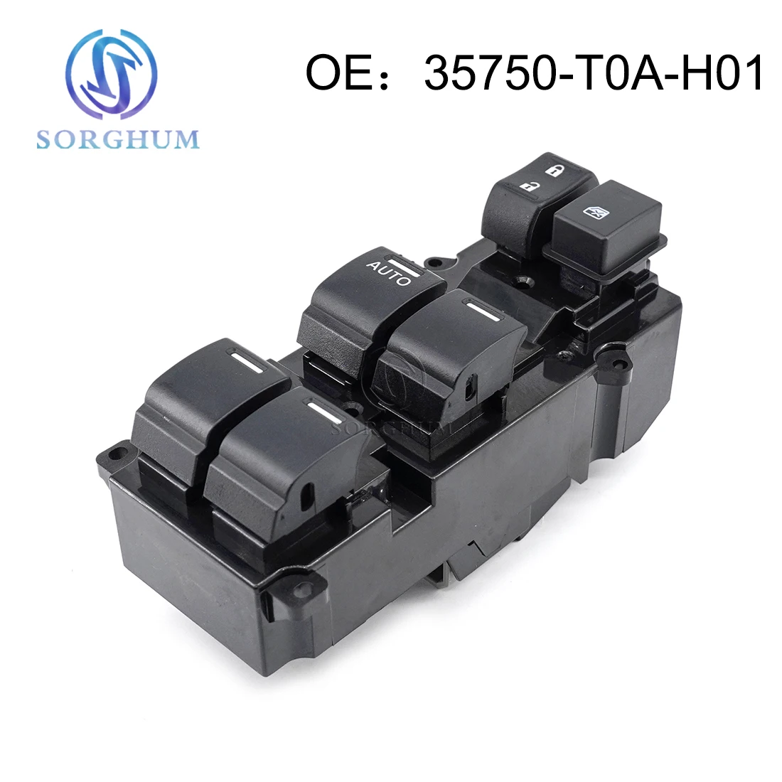 Sorghum 35750-T0A-H01 35750T0AH01 Front Left Driver Side Power Window Master Control Switch Regulator For Honda CRV 2012 2013