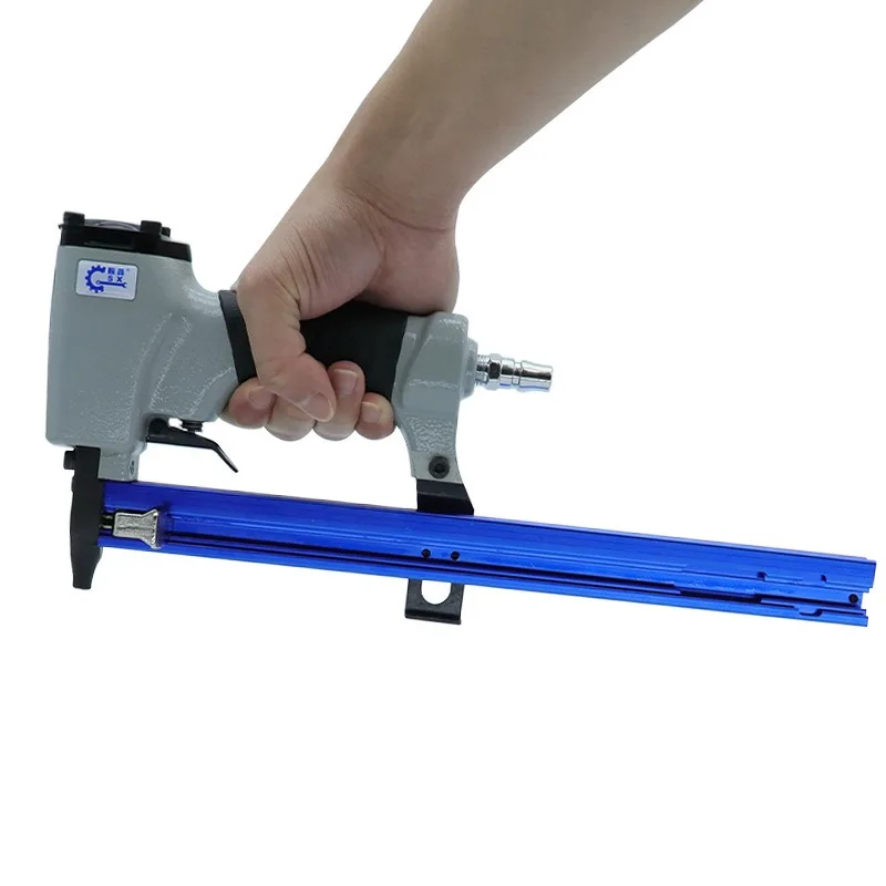 Embedded Gun Nail Hinge Continuous Row Nut Nail Gun Furniture Integrated Plug Hinge Pre