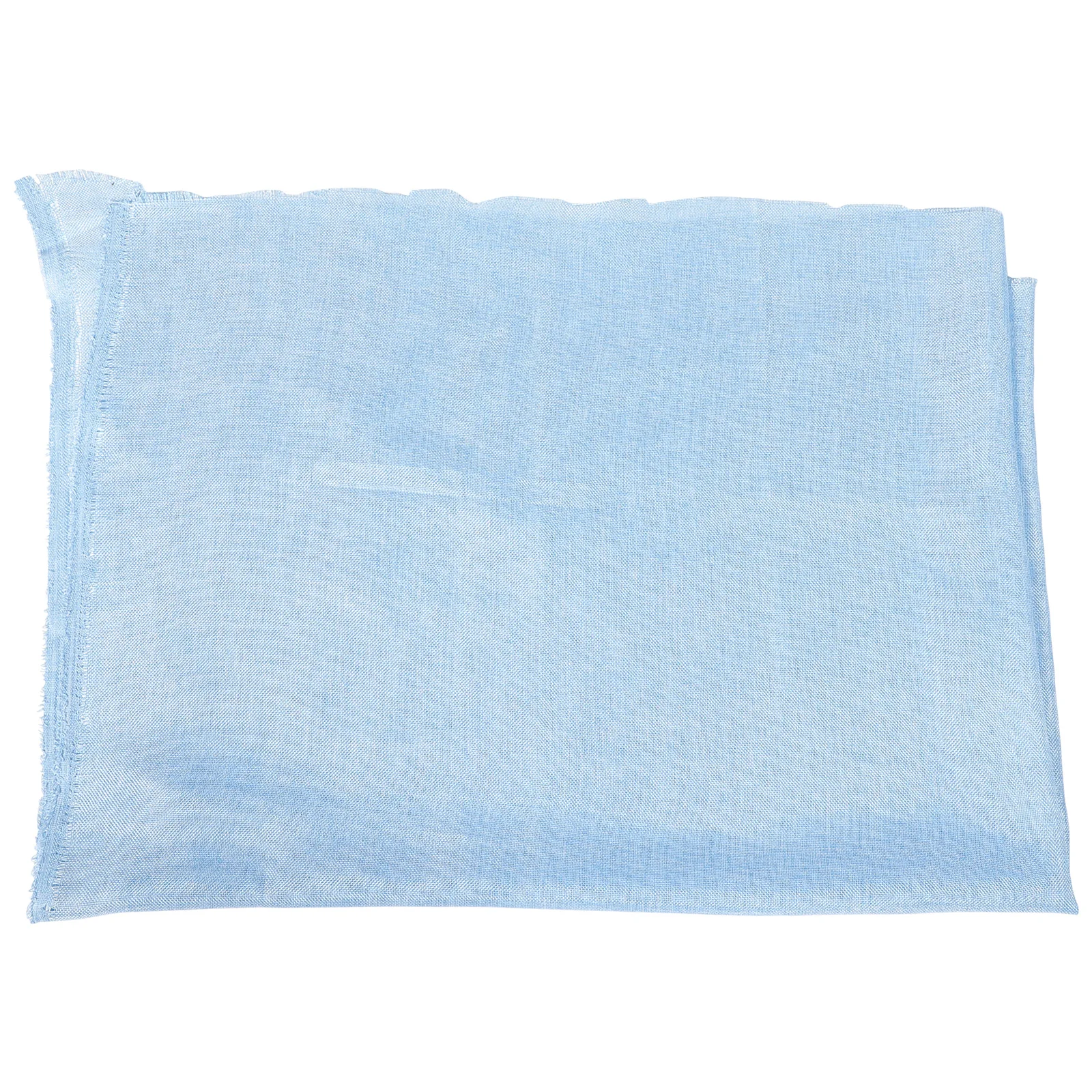 

Sky-blue Fabric Lampshade Sheets for DIY Light Cover Materials Fade-resistant Durable Touchable Suitable Table Desk Floor Lamps