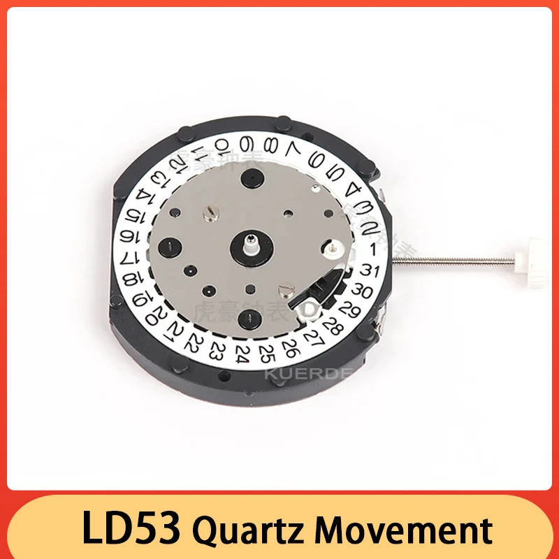 China LD53 Movement 6Hands Quartz Movement 3.6.9 Small Seconds Brand New High Quality Watch Mouvement Replacement Parts
