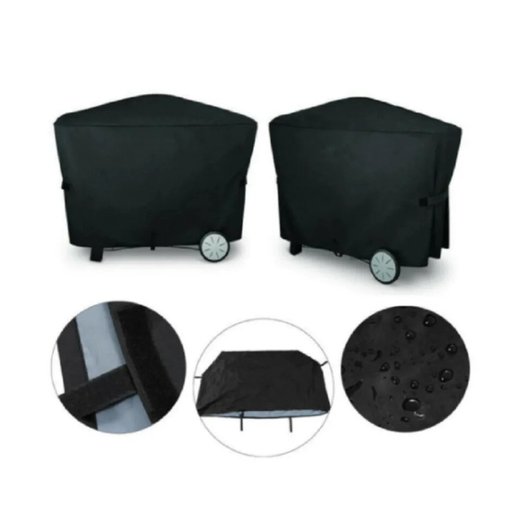 

Водонепроницаемый чехол для гриля, защита для сада и улицы, черный, усиленный