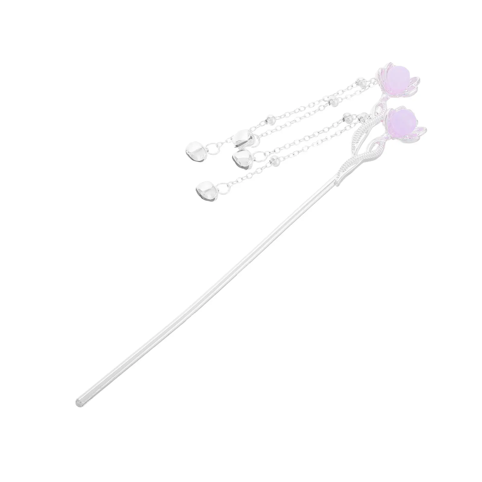 

Ancient Style Hanfu Hairpin Chinese Costume Accessories Women Hair Sticks Pins Elegant Tassel Design Practical Materials