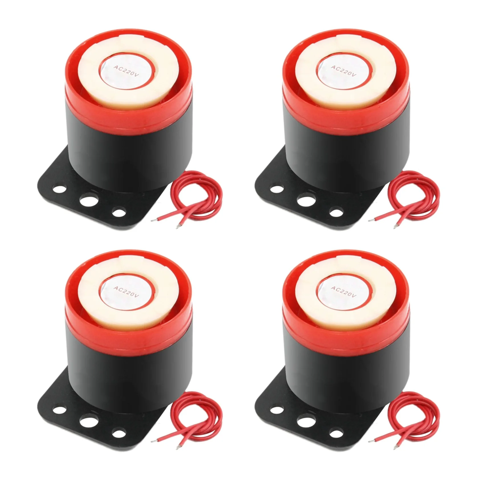 

FUFU 4X BJ-1 90 децибел 220 В переменного тока Сирена Электронная сигнализация Звуковой вибрационный шум