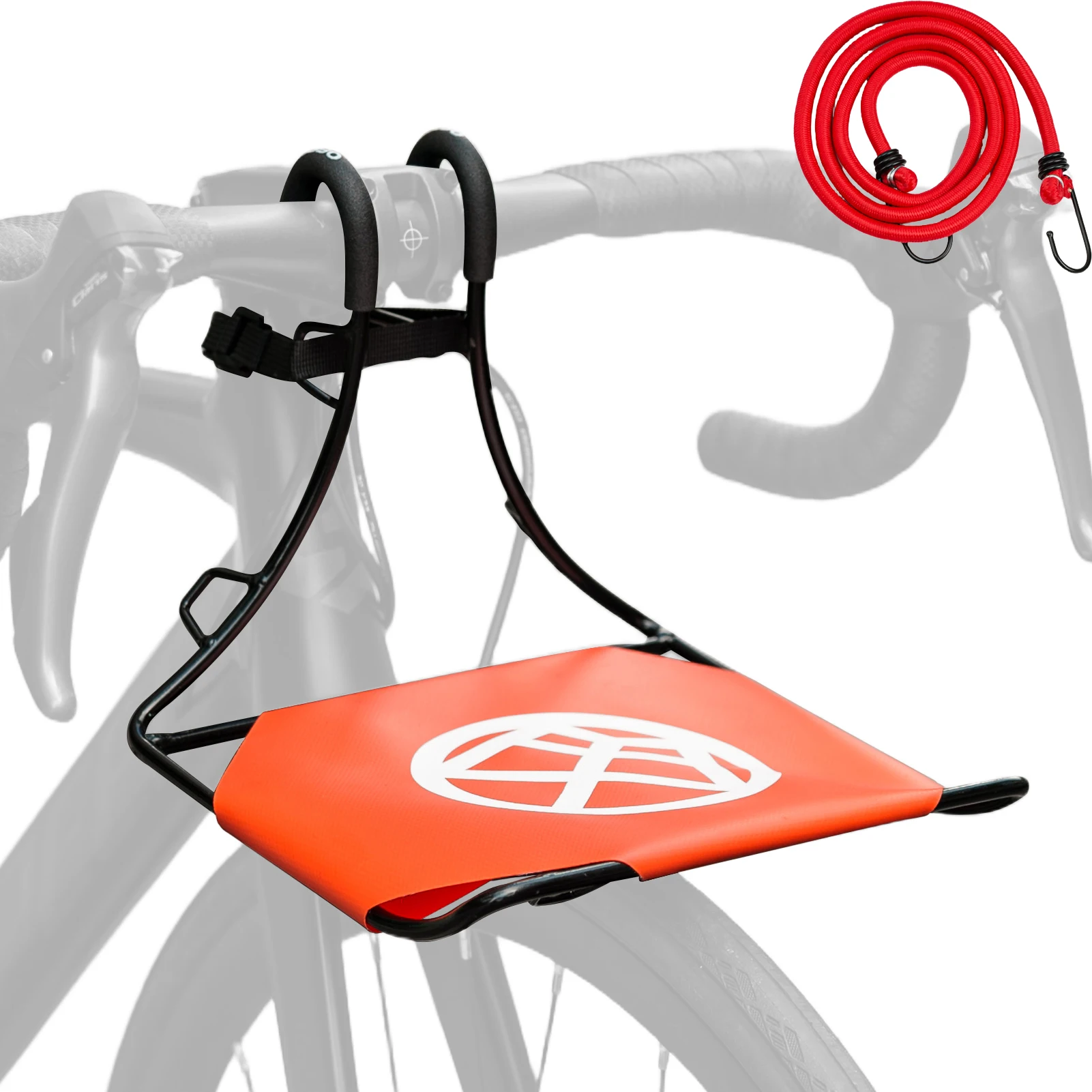 OFFBONGAGE Fahrrad-Frontträger, Träger, Packtaschen, Tasche, Gepäck, Regalhalterung, Kofferraum, MTB, Fahrradträger, 10 kg Tragfähigkeit