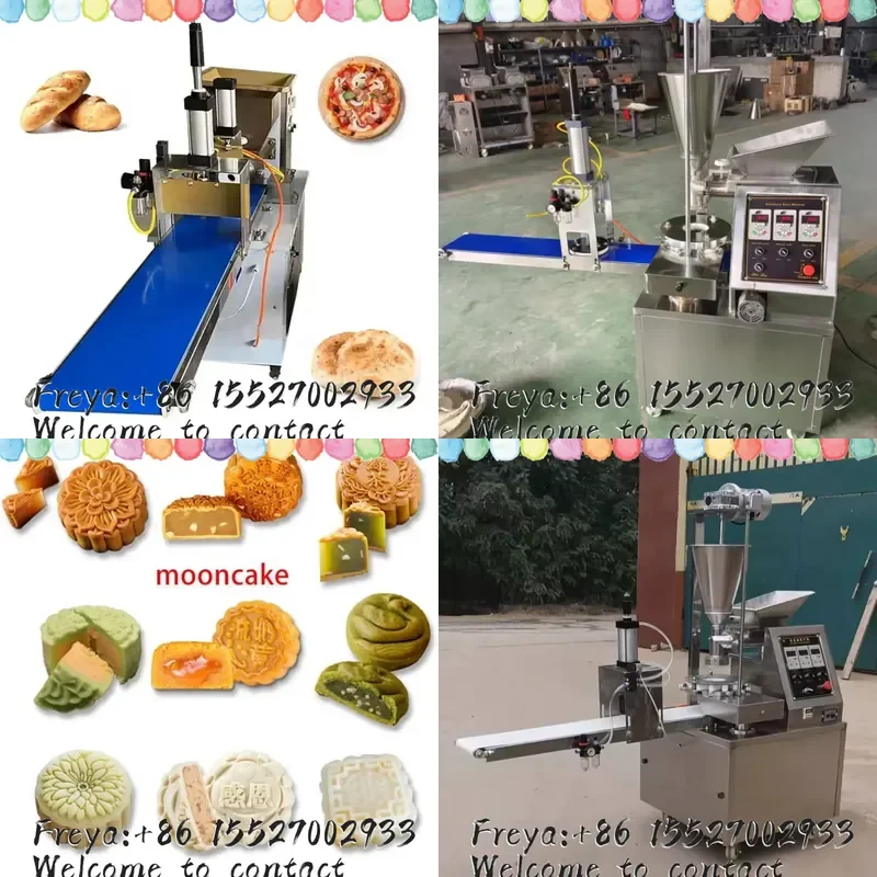 Multi Function Moon Cake Forming Machine Pastry Molding Equipment for Mid-Autumn Mooncake Different Pattern Making