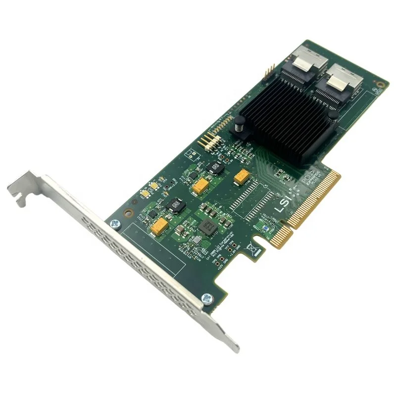 PCIe 2.0 X8 Interface Chip 512MB/1GB Cache 9201-8I with Maximum Single Port of 6Gbps Computer Array Card