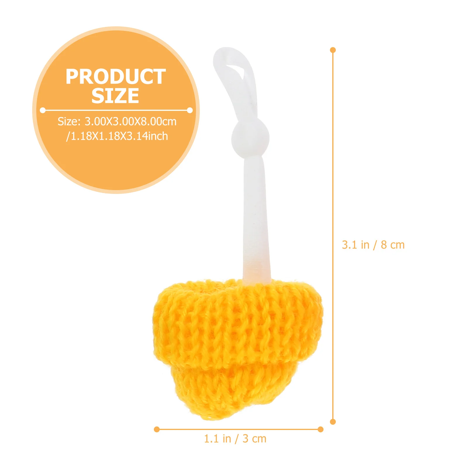 

8Pcs Reptiles Hat Woolen Yarn Adjustable Comfortable Elastic Band Pet Lizard Headdress Lightweight Decorative Photo Prop