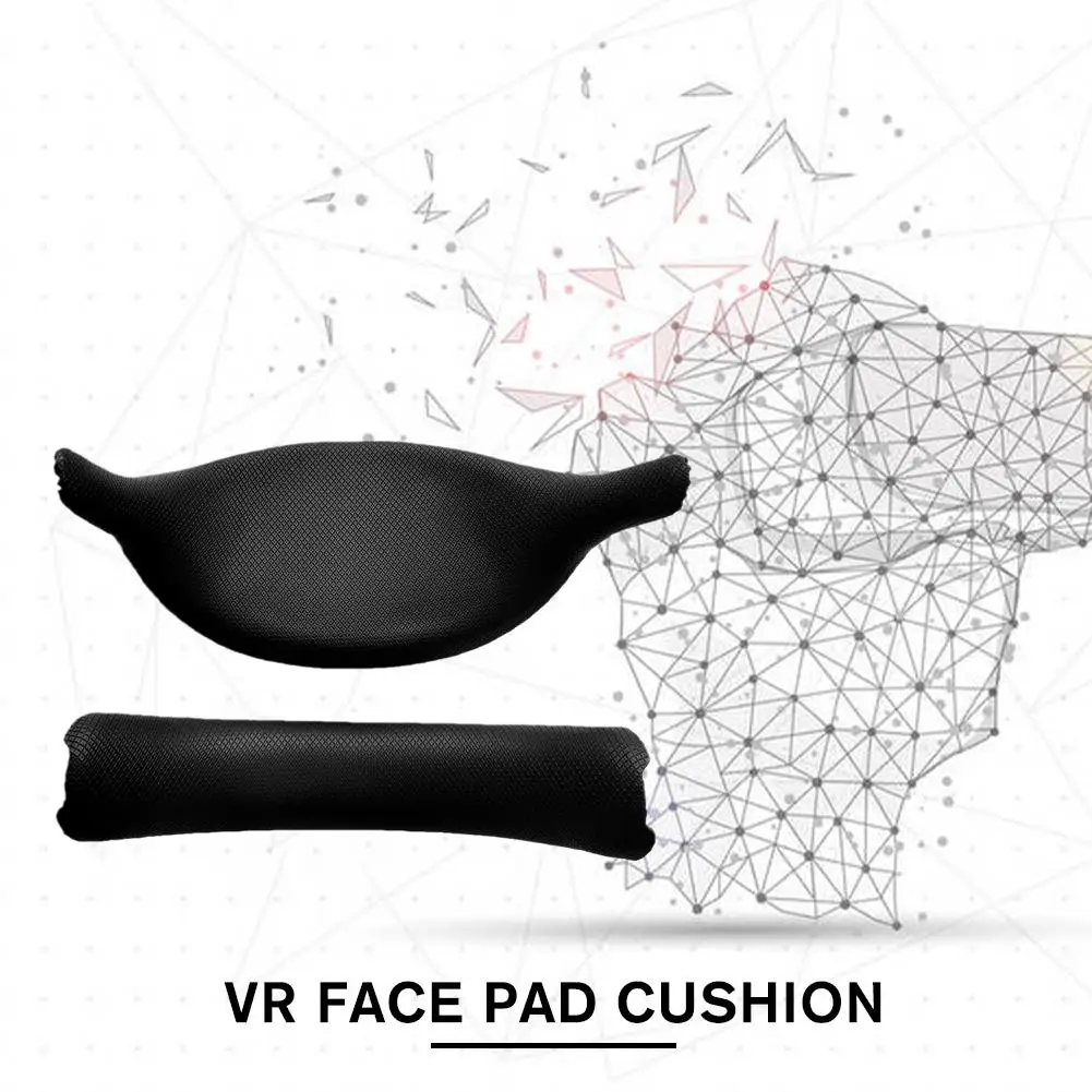 Upgraded VR PU Cover-Mask& Face Cushion for PSVR Gen1 Breathable Face Padding, Sweatproof Refreshing Comfortable Z7E4