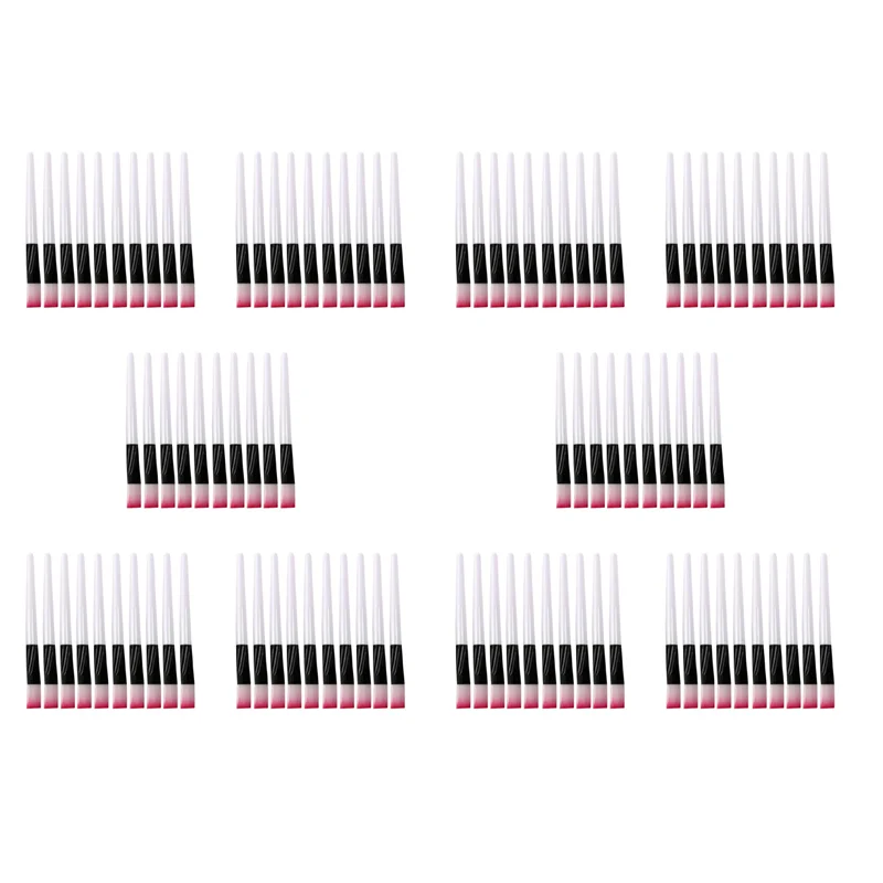 A52Q-100 قطعة فرشاة وردية شريط أبيض قناع الوجه فرشاة أدوات ماكياج العناية بالبشرة #1