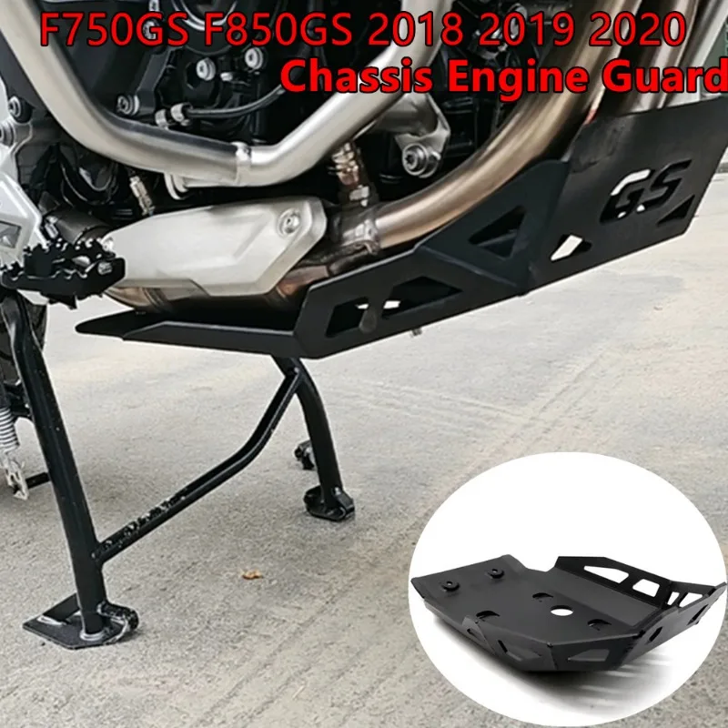 

For BMW F750GS F850GS 2018 2019 2020 Chassis Engine Guard Bottom Skid Plate Splash Protection Mudguard Scratch Proof Board