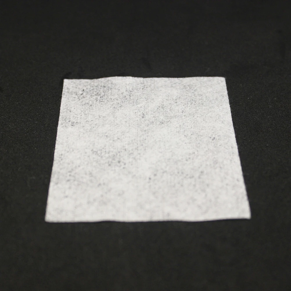 

100 Pcs Cotton Pad White Removal Nail Makeup Remover Pads Polish Thin Single Layer