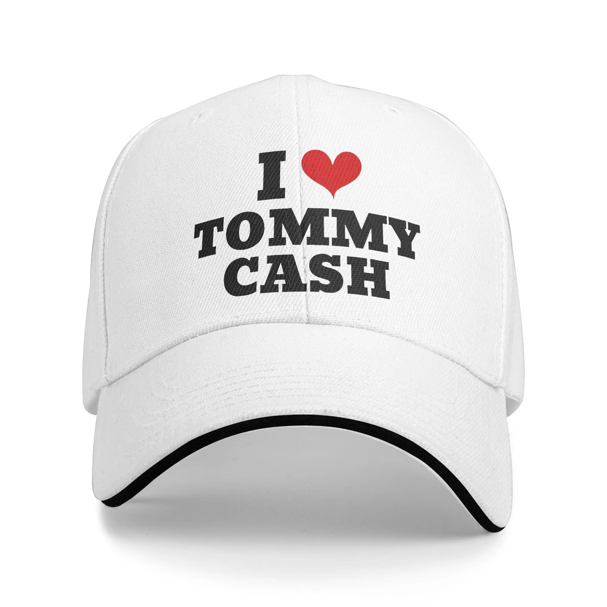 

Eurovision Estonia 2025 - I Love Tommy Cash Caps For Unisex Fashion Baseball Cap Trucker Hat Golf Headewear Gift