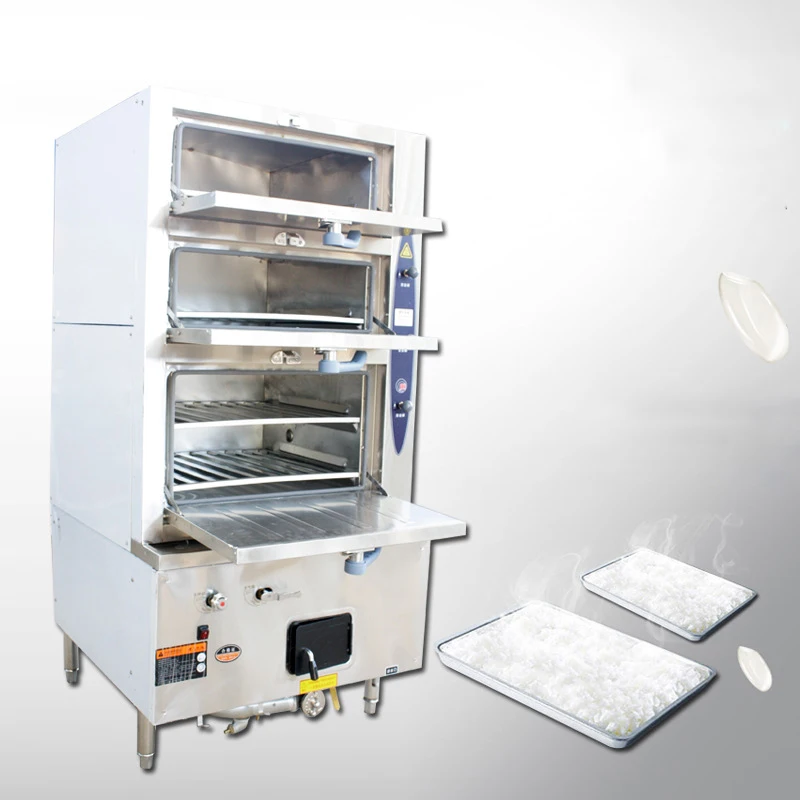 Rijststomer Machinekast Automatische Doos Commerciële Elektrische/Gas Industriële Koken Voedsel Knoedel Cake Ei Stoom Vis