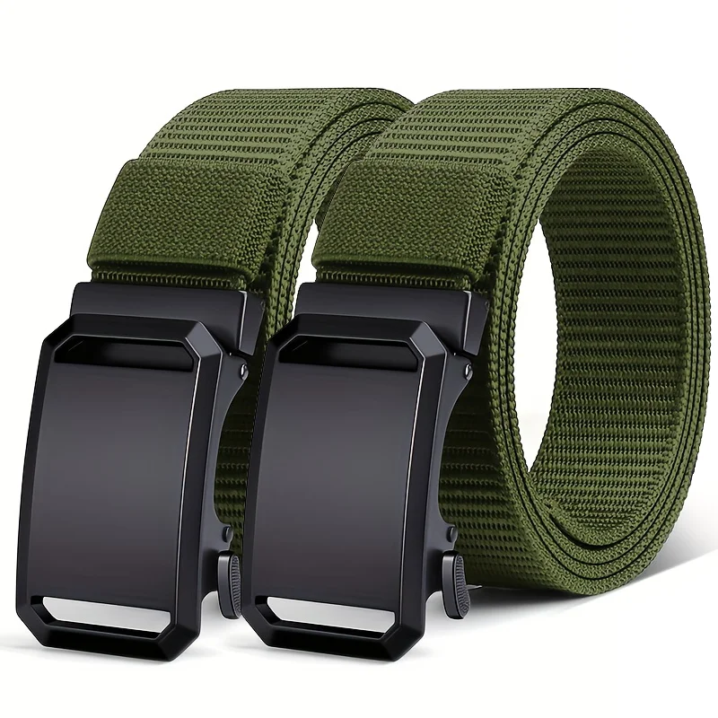 Cinturón táctico para hombre, lona de nailon, Cuerpo de Marines, multifuncional, desmontaje rápido, adiestramiento al aire libre, cinturón Universal de aventura