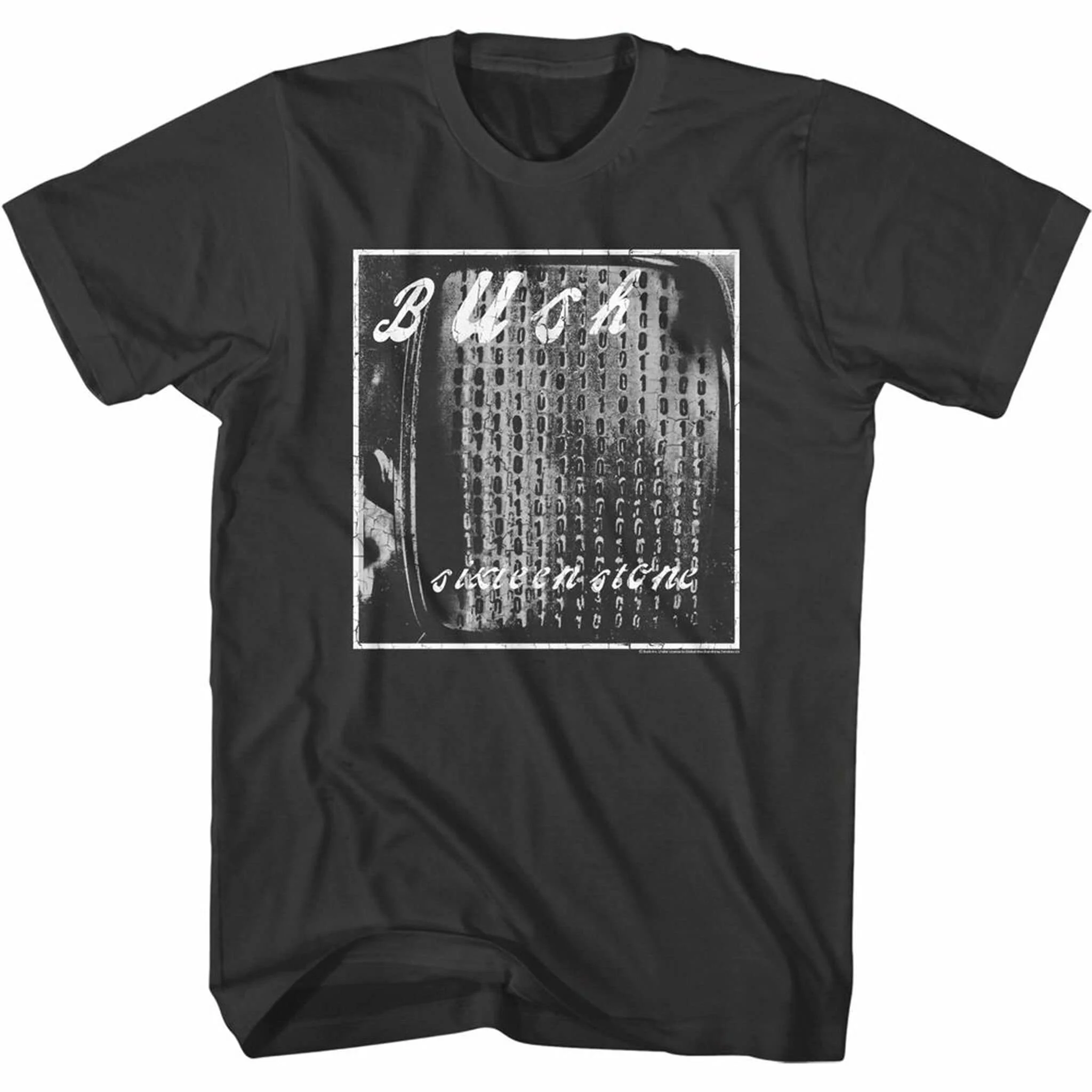 Bush Sixteen Stone Album Art Smoke Adult T Shirt