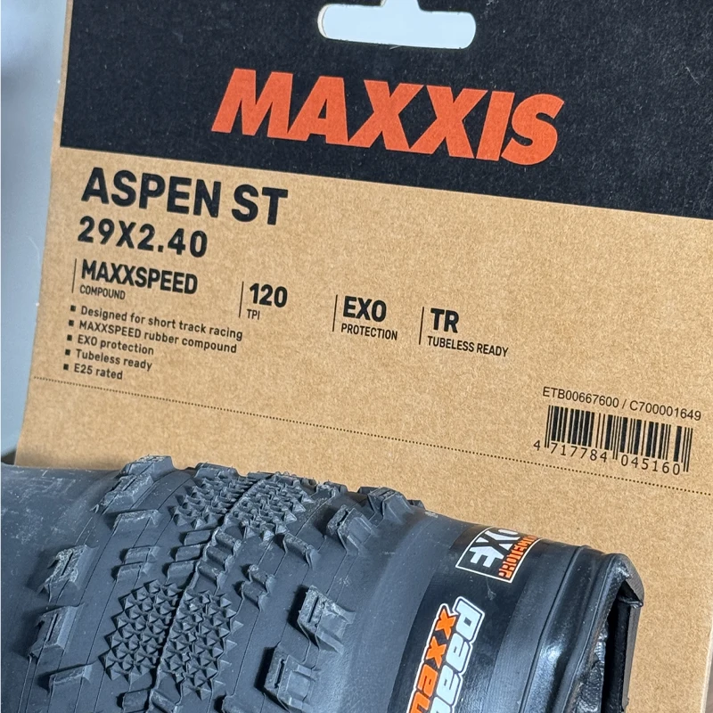 MAXXIS ASPEN ST XC Mountain Tubeless Tire,29-inch Folding Tyre 170