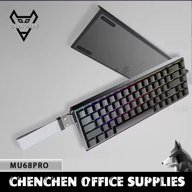 

New Iyx Mu68pro Magnetic Switch Mechanical Keyboard Rgb Wired Gamer Keyboards 68key Hot Swap 8000hz Esports Gaming Keyboard Gift