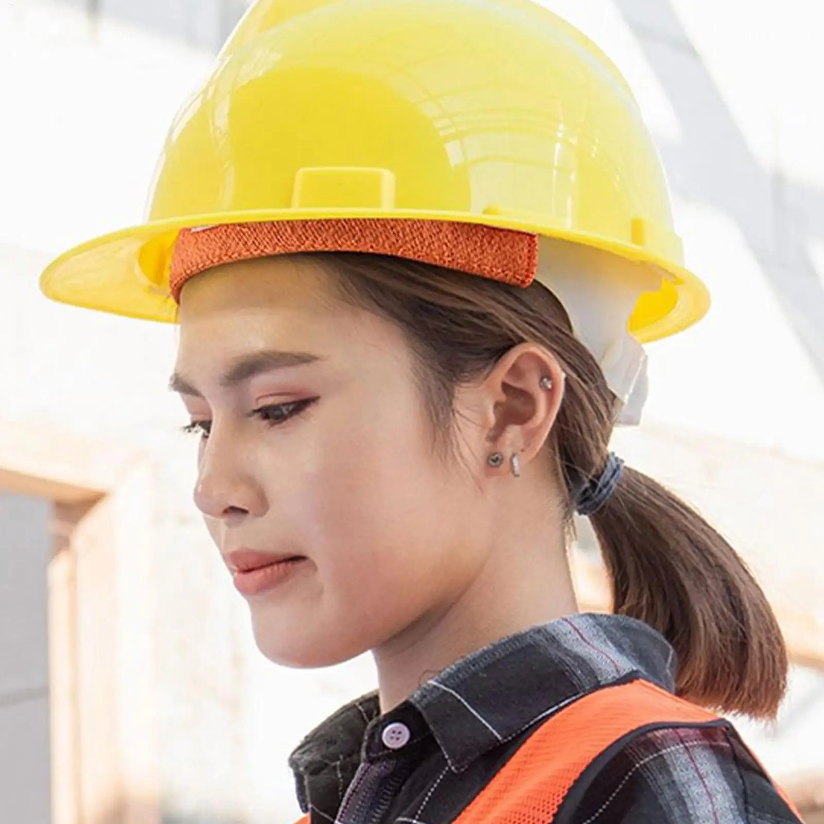 Sweat Bands For Hard Hats Sweat Pad For Cycling Helmet Reusable Absorbent Hard Hat Insert For Architects Electricians Cyclists