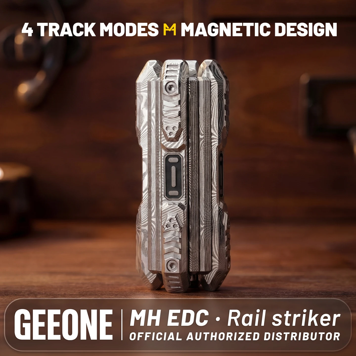 MH EDC Rail Striker Fidget Slider New Material for Adults Antistress ADHD Toys