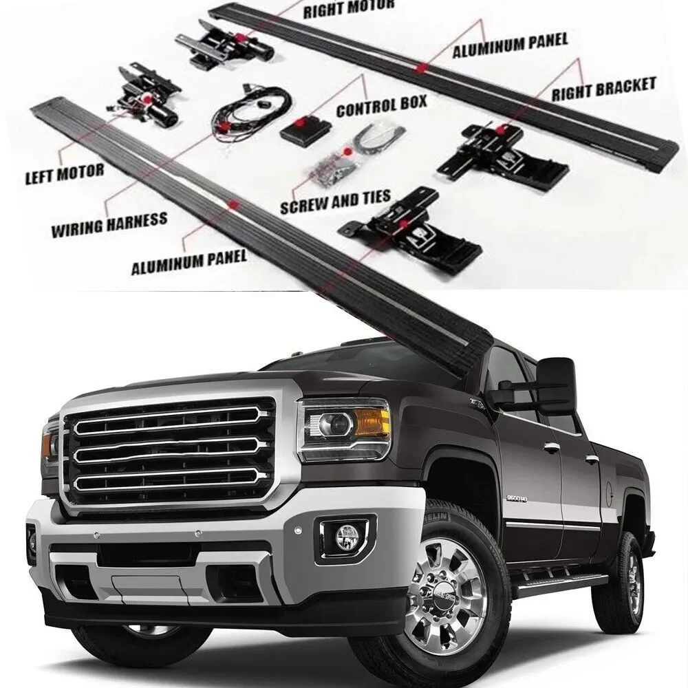 Deployable Electric Running Boards side step Powerstep for GMC SIERRA 2014-2018