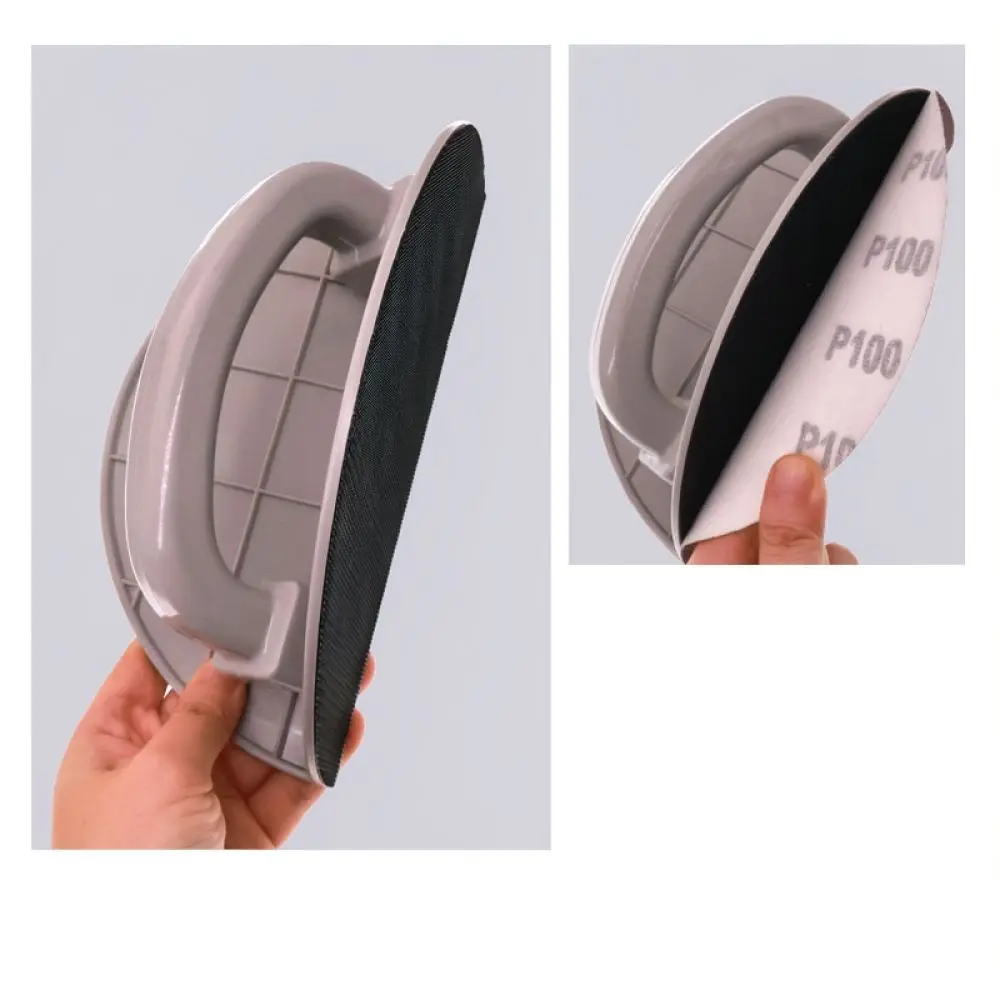 Plastic Corner Sanding Block Semicircle Hand Held Tool For Wall Polishing And Plaster Finishing DIY Renovation Accessory