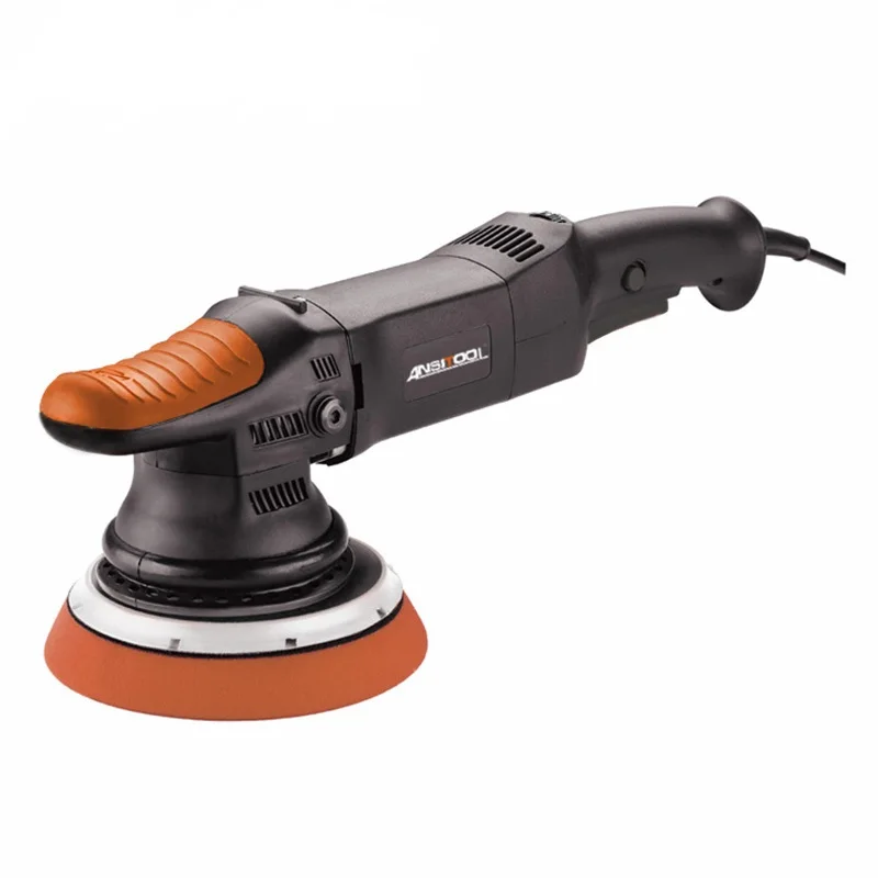 6-speed adjustable orbital polisher, 21mm orbit handheld DA  for professional industrial DIY car polishing work