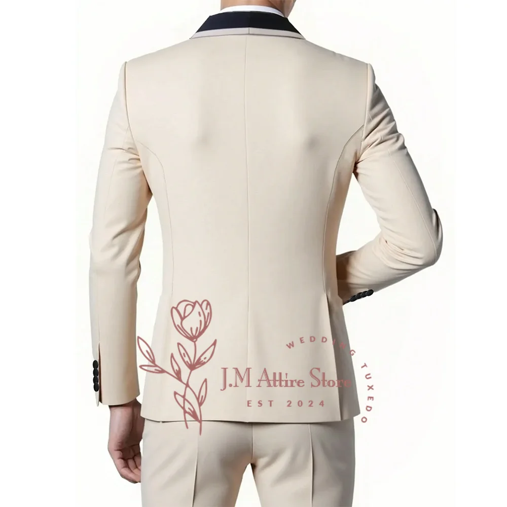 قسط مصممة الرجال بدلة عمل الكاكي 3 قطعة السترة سترة فستان أطفال مع سروال داخلي لحفل زفاف العريس كوكتيل حفلة موسيقية سهرة هدية الأب #3