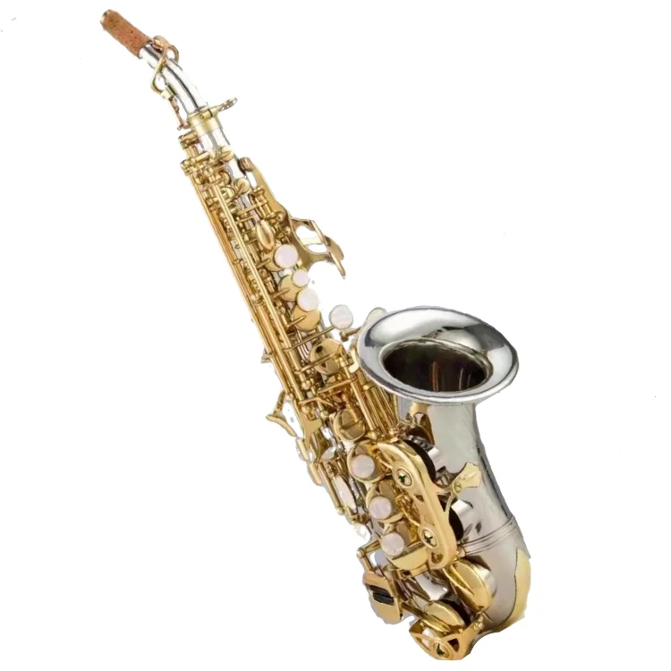 

B Flat Alto Saxophone B-Flat Small Curved Saxophone Alto Sax Rich Sound Saxophone For Student