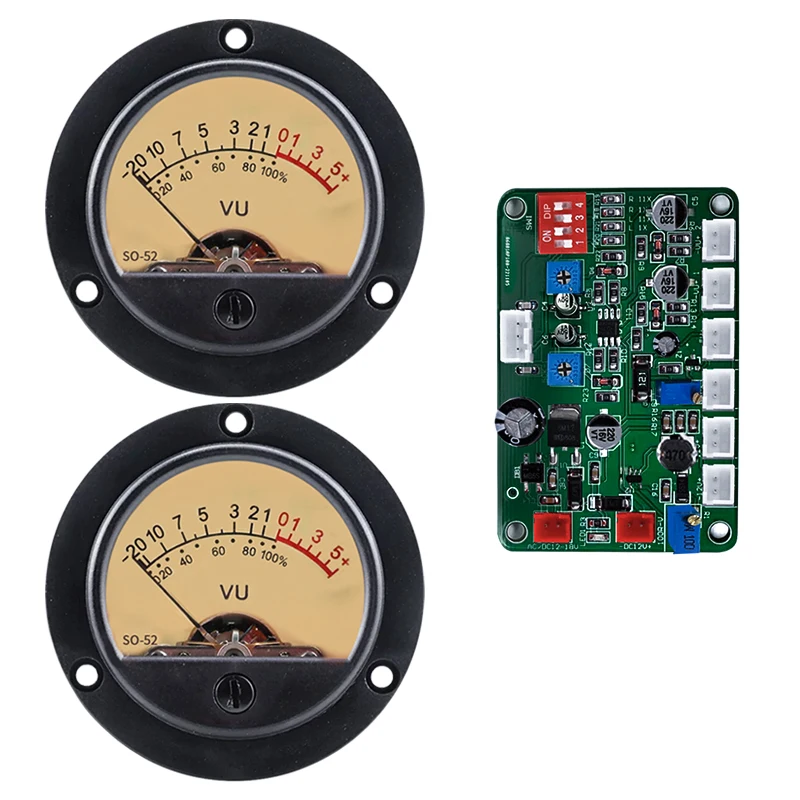 Vu Level Meter 52MM…
