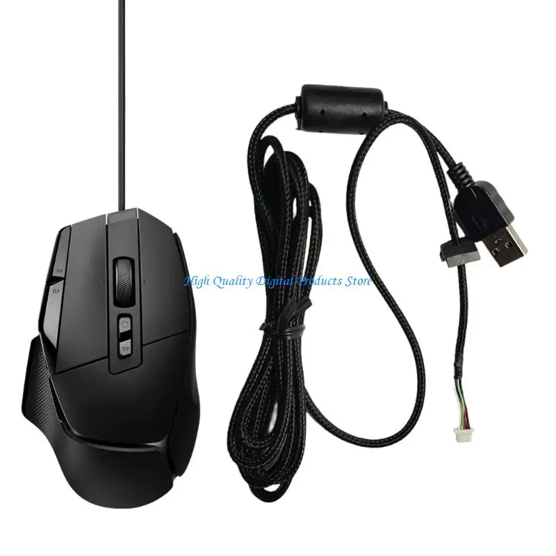 U2JE USB Charging Cable Mouse Line for G502X Wireds Mouse Replacement Mouse Wire