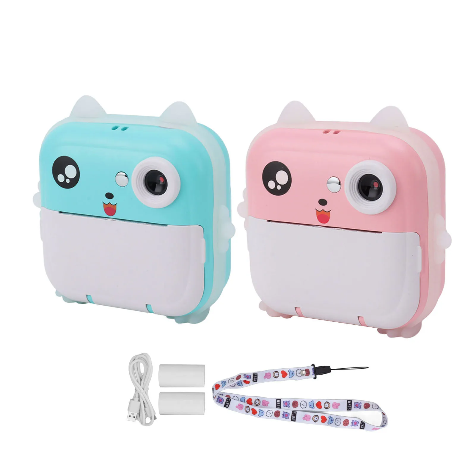 Kinder Digitaldruck kamera 24mp 5v 1080p 720p 2,4 im Display USB Kinder Sofort druck kamera für Mädchen Jungen Kleinkind