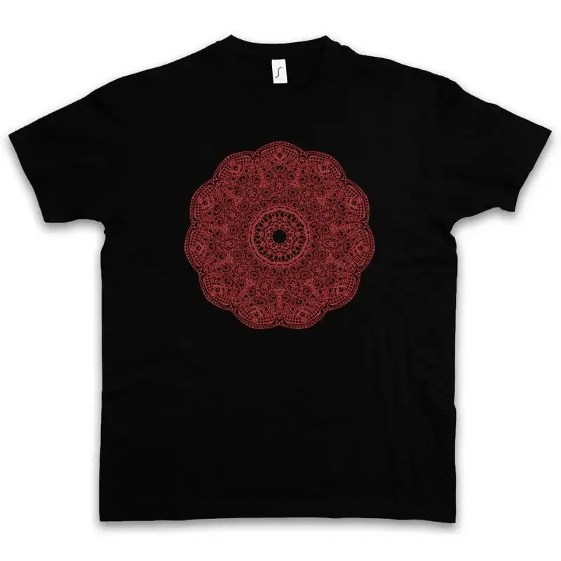 MANDALA V T SHIRT Yantra Hinduism Buddhism Hindu Shiva Buddha Dharma Govinda