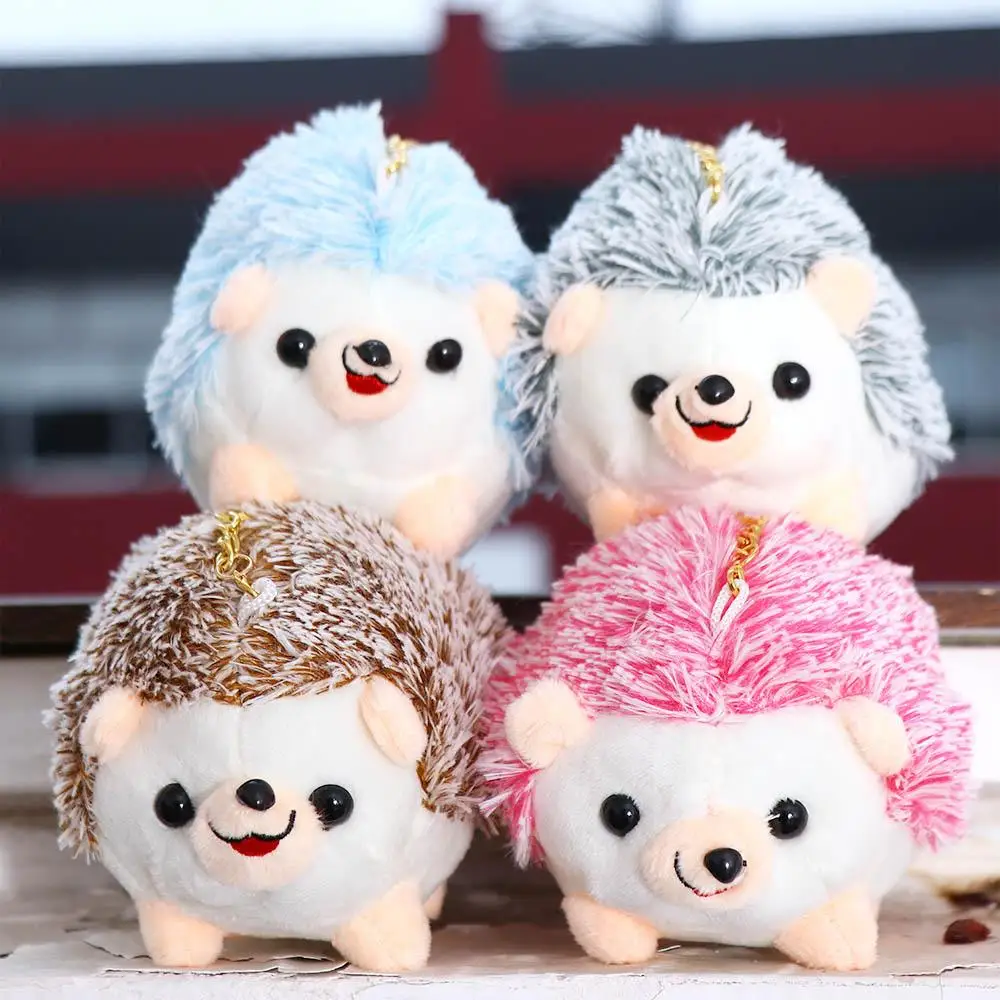 Anime Birthday Gifts Ornament Animal Key Chain Hedgehog Animal Plush Toy Plush Dolls Plush Keychain Stuffed Toys