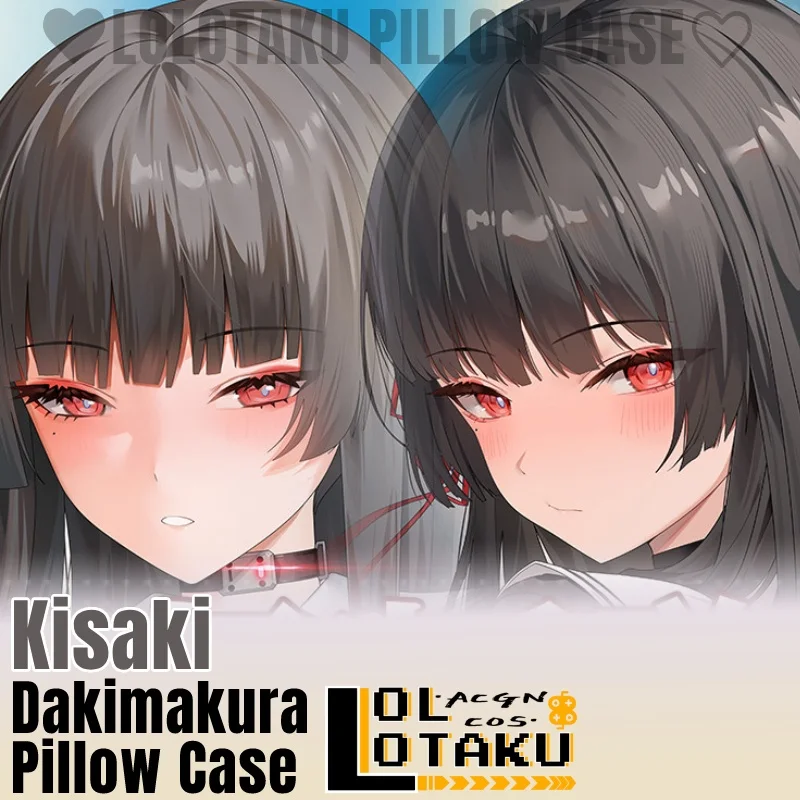 

Kisaki Dakimakura Wuthering Waves Hugging Pillow Case Otaku Full Body Pillow Cover Cushion Case Home Bedding Decor Otaku Gift