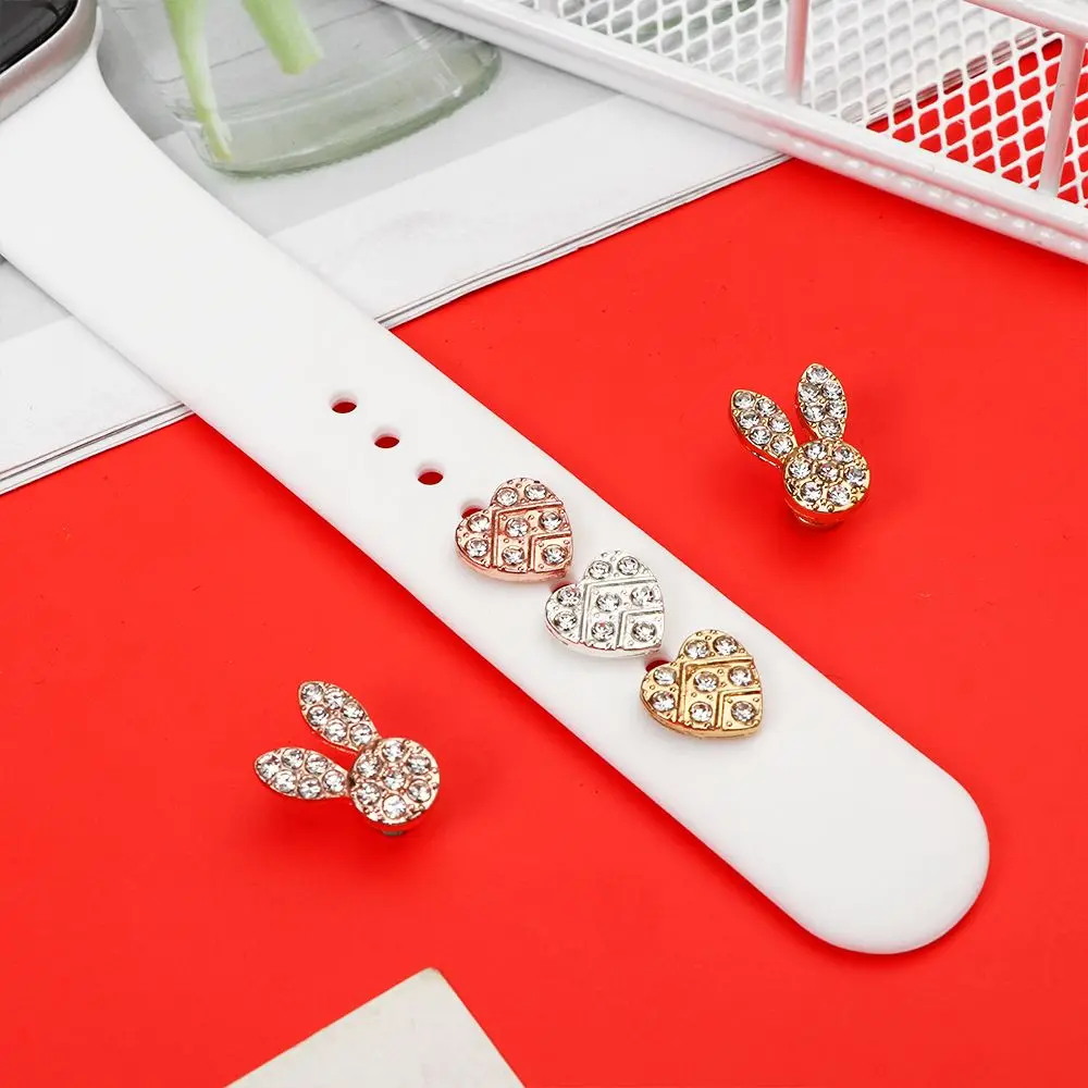 Accessories Watch Band Ornament Strap Decorative Ring Nails Ring Nails For Apple Watch Band Wristbelt Charms For Apple Watch
