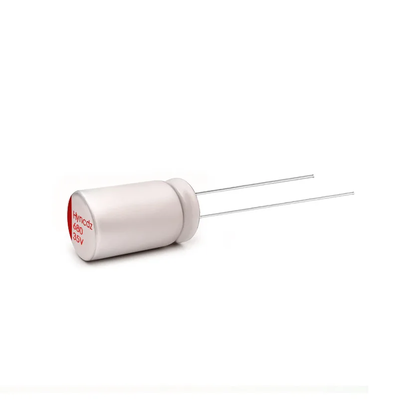 25pcs 35V680uf solid state capacitor long life high temp radial lead 10x17mm low esr for power supply repair