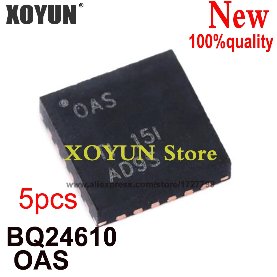 (5piece) 100% New BQ24610 BQ24610RGER OAS 0AS QFN-24 Chipset