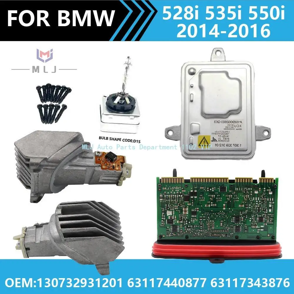 

For 2014-2016 BMW 528i 535i 550i Car drive control module headlight source module OEM 130732931201 63117440877 631173438876