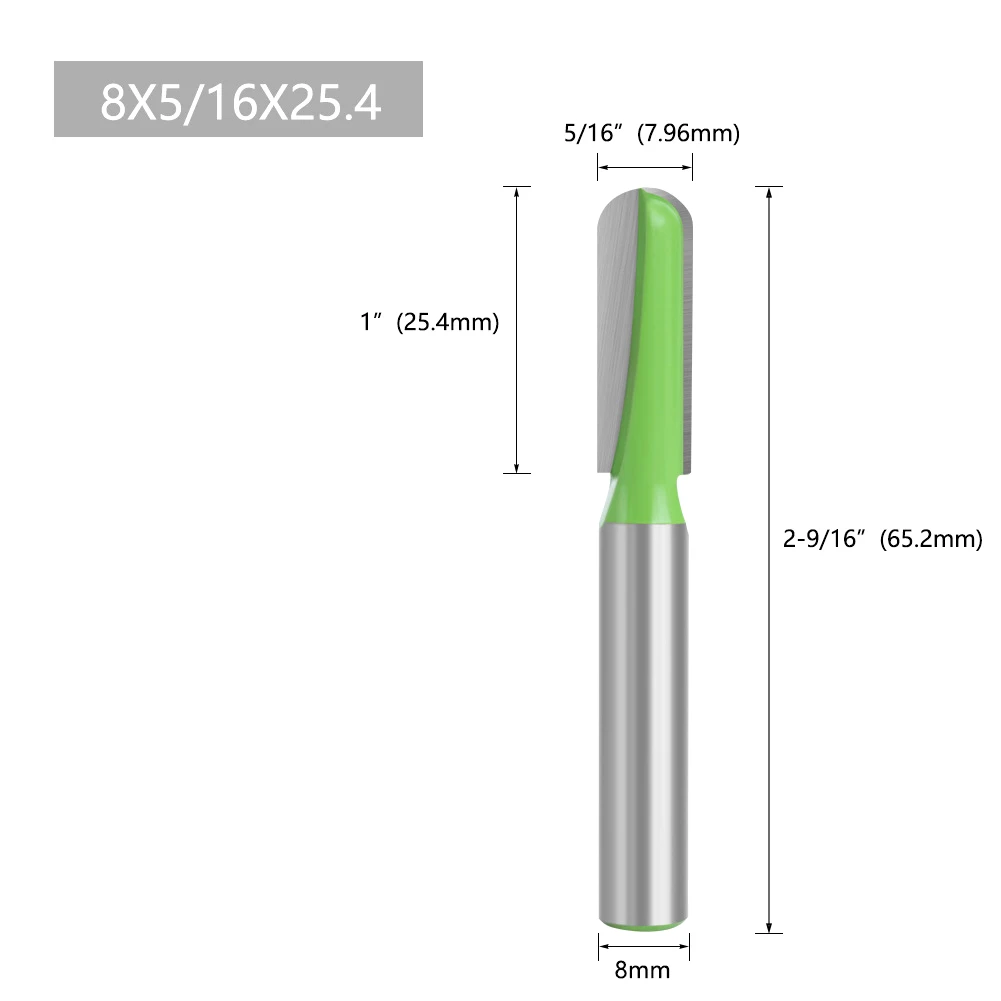 High Quality Router Bit for Power Tools Hook Round Milling Cutter Woodworking Workshop Equipment for kickback Design