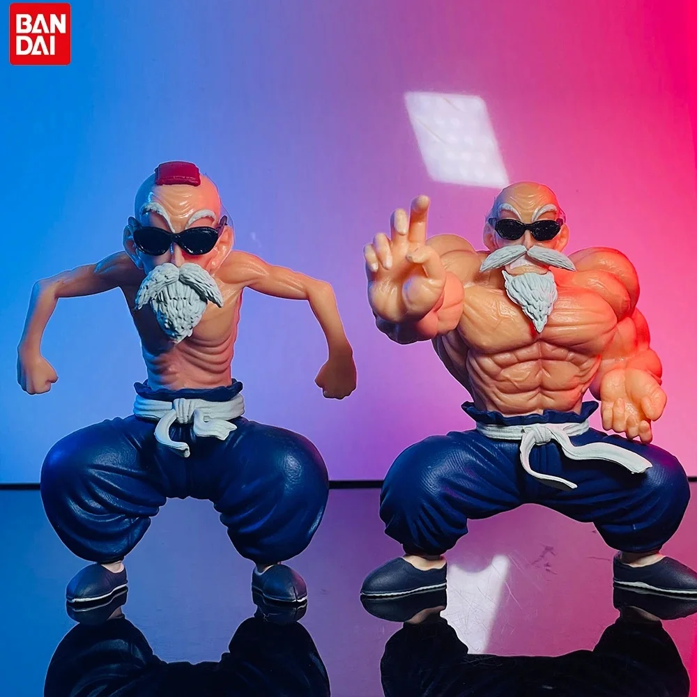 Anime Dragon Ball Action Figure, Mestre Kame, Forma de Fortalecimento Muscular, Brinquedos Modelo Colecionáveis, Presentes de PVC, Novo