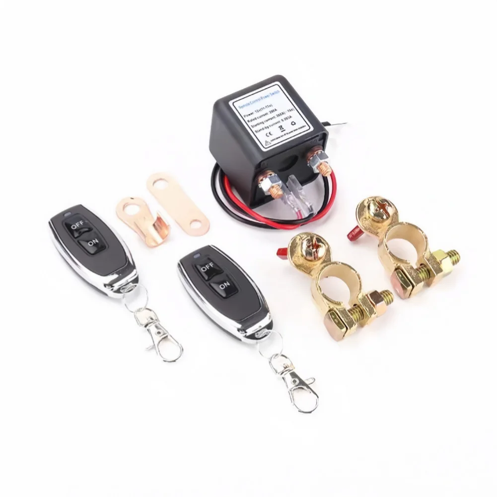 12V 24V Car Battery Disconnect Relay 200A Rated Current 360A Starting Current Remote Control For Power‑Off Isolator Switch