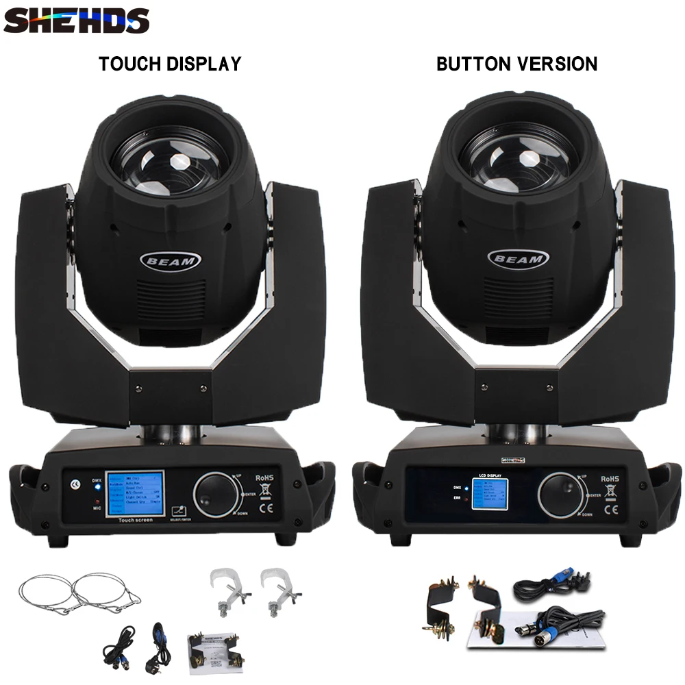 SHEHDS-DJ Lights Flight Case e Beam, 7R Moving Head Light Controller, Dj Projetor, Disco Ball, Party Stage Control com DMX