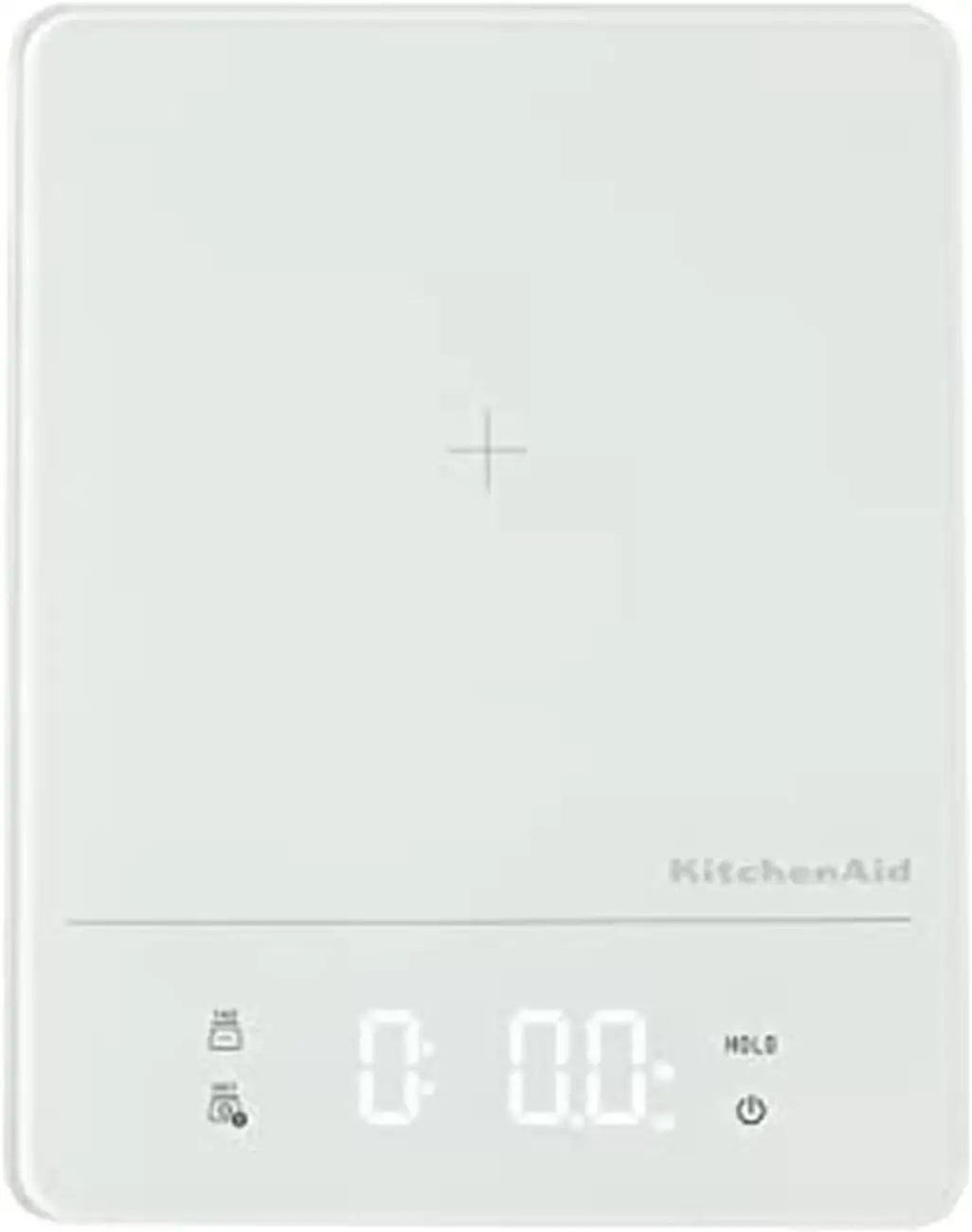 

Digital Kitchen Scale 11lb Capacity with LED Display for Baking and Cooking, White