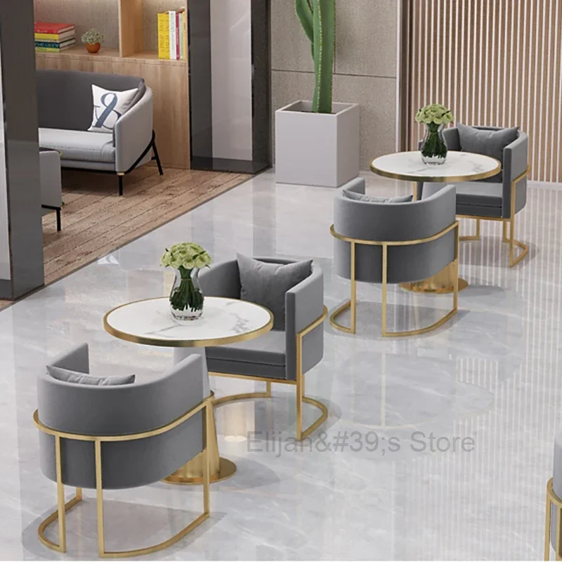 

Office Nordic Dining Chairs Salon Modern Luxury Metal Ergonomic Dining Chairs Designer Gold Party Cadeira Home Furniture WK50CY