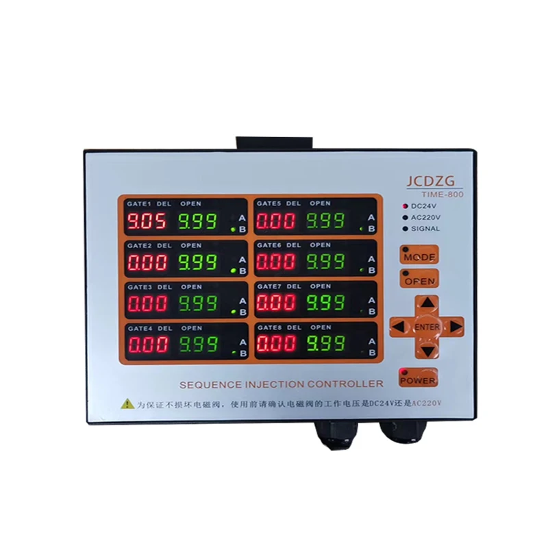 Hot Runner Timing Controller, Delay, 8 Groups of Gas Valve, Oil Valve Time Controller