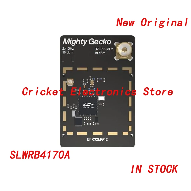 

SLWRB4170A EFR32MG12 QFN68, 2400 and 868-915 MHz 19 dBm Dual Band Radio Board